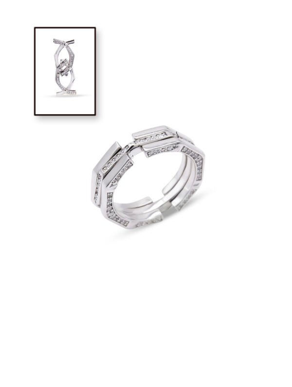 The silver ring band