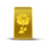 ROSE 24K (999.9) 10 GM GOLD BAR