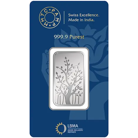 BANYAN TREE 999.9 PURITY SILVER BAR