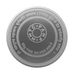 LORD GANESHA (999.9) PURITY 50 GM SILVER COIN