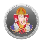 LORD GANESHA (999.9) PURITY 50 GM SILVER COIN