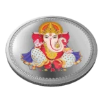 LORD GANESHA (999.9) PURITY 50 GM SILVER COIN